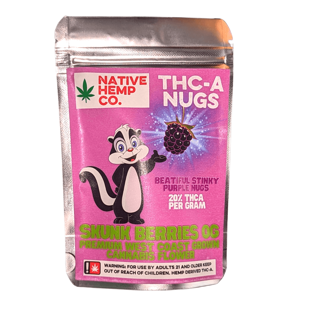 Skunk Berries OG THCA Hemp Flower | NATIVE HEMP CO.